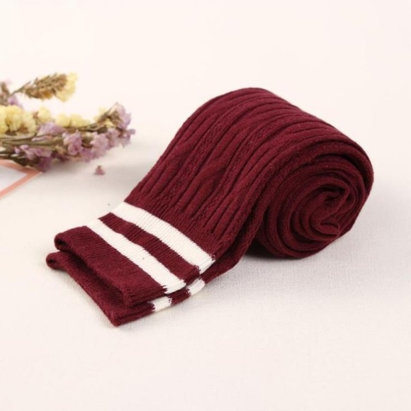 COPY - ❤️NEW Sexy Knit Over the Knee Stripe Stock… - Picture 4 of 14